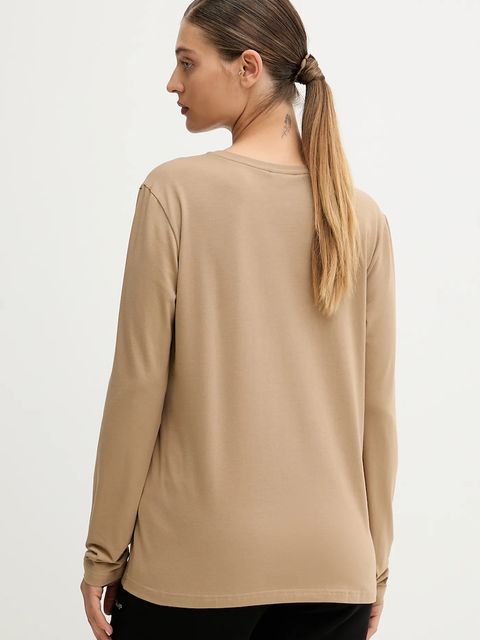MUUV. longsleeve kolor beżowy 0