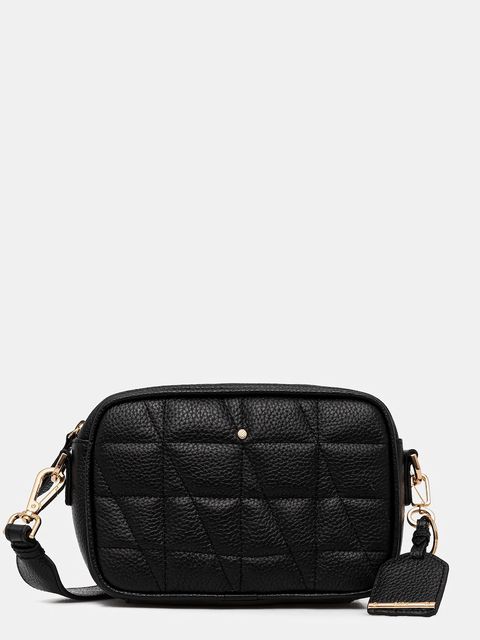 Geox torebka skórzana NARCISIA kolor czarny D45K2A 00046 - zdjęcie produktu nr 1