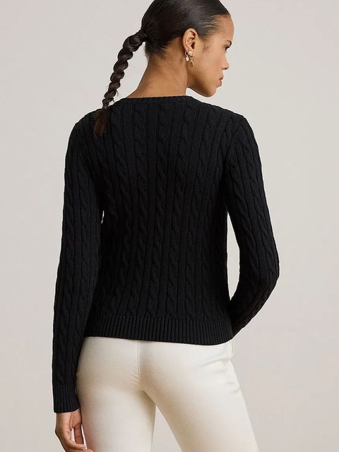 Lauren Ralph Lauren sweter bawełniany - zdjęcie produktu nr 1
