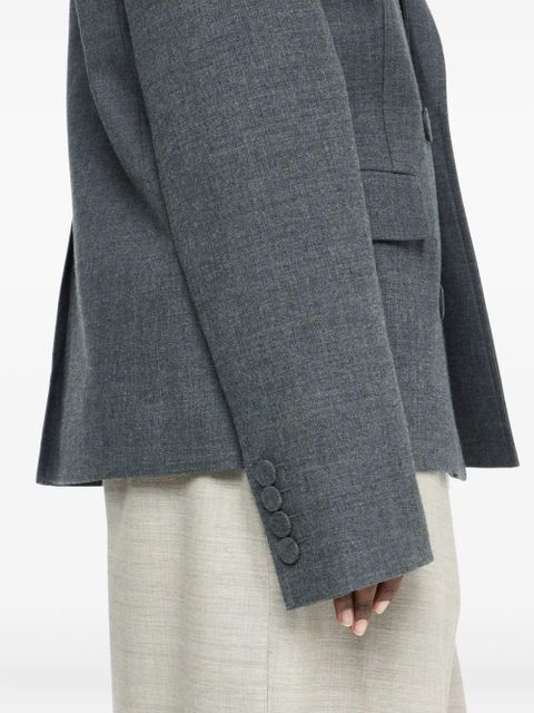 JW Anderson double-breasted wool blazer - Grey - zdjęcie produktu nr 2