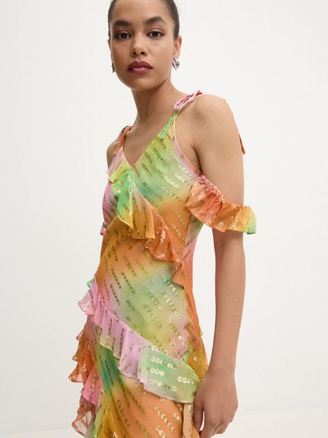 Never Fully Dressed sukienka Faro Dress maxi dopasowana NFDDR1547