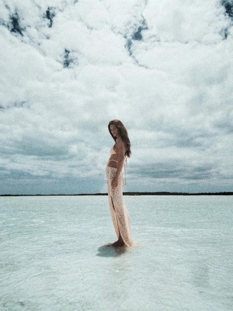 Johanna Ortiz Soul embroidered midi skirt - Neutrals