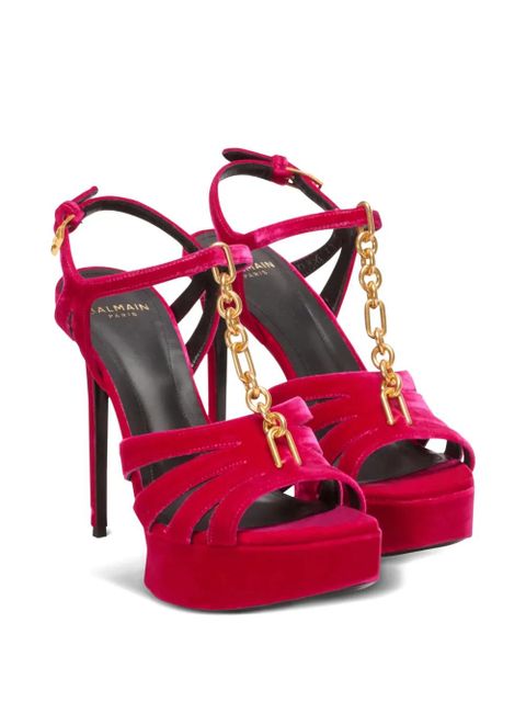 Balmain 125mm open-toe sandals - Pink - zdjęcie produktu nr 2