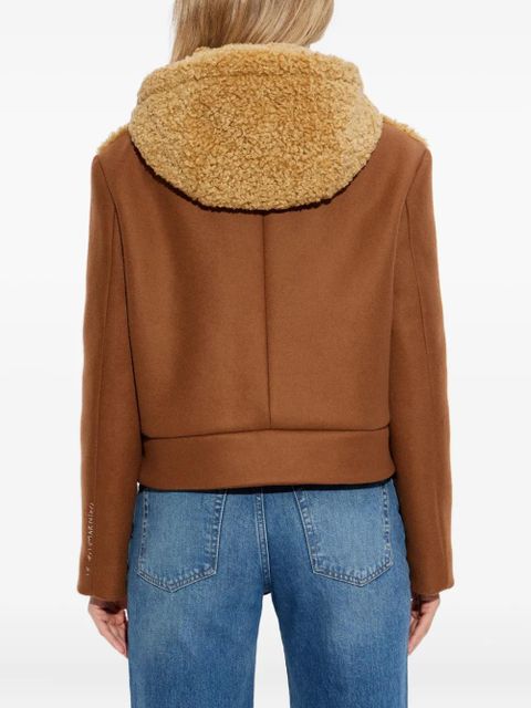 Marni hooded panelled jacket - Neutrals