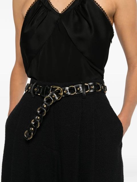 Nanushka Seka tapered-leg tailored trousers - Black