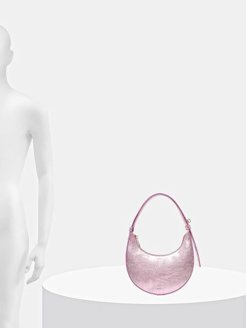 Furla torebka skórzana kolor różowy WE00649.BX4150.4148S