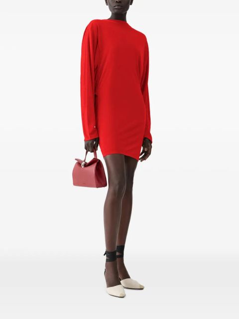Jacquemus La Mistral open-back draped dress - Red