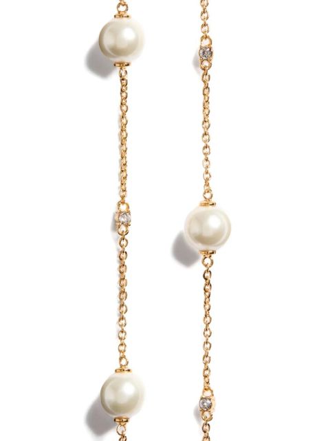 Valentino Garavani VLogo Signature pearl necklace - Gold