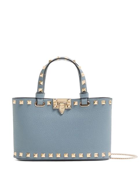 Valentino Garavani mini Rockstud tote bag - Blue - zdjęcie produktu nr 1