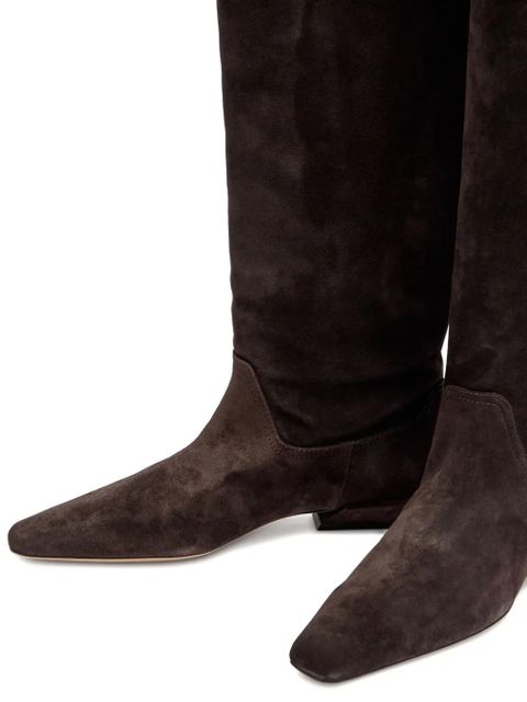 Paris Texas 25mm Bettina pointed-toe boots - Brown - zdjęcie produktu nr 2