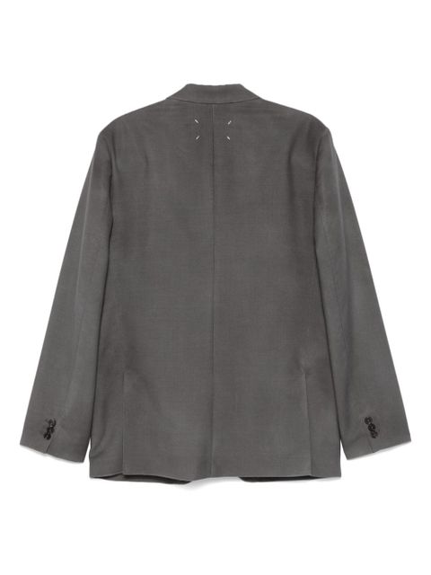 Maison Margiela single-breasted blazer - Grey - zdjęcie produktu nr 2