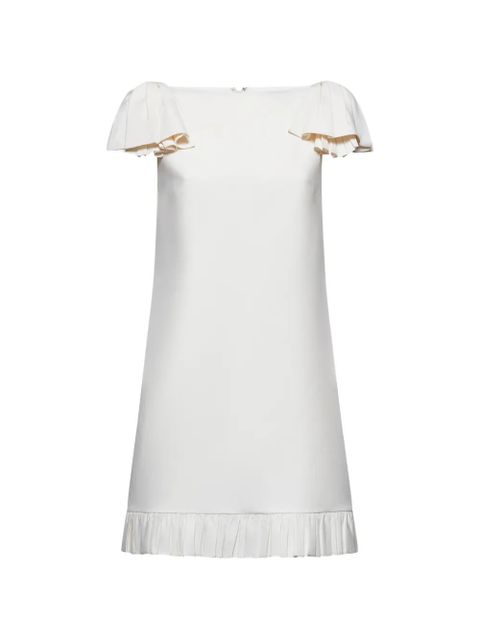 Valentino Garavani Crepe Couture mini dress - Neutrals - zdjęcie produktu nr 1