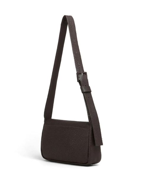 Marni leather shoulder bag - Brown