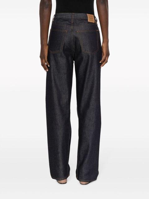 TOTEME Twisted Seam straight-leg jeans - Blue