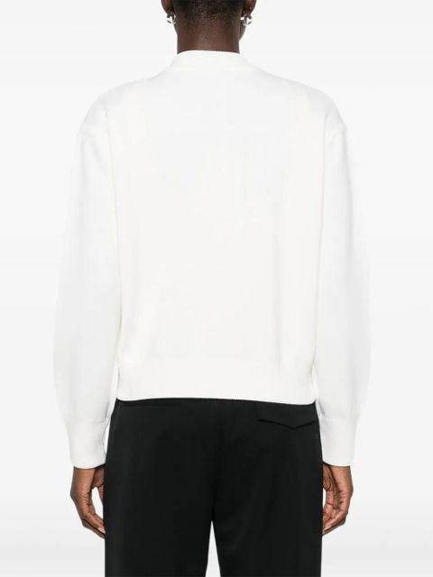 Max Mara round-neck cardigan - White