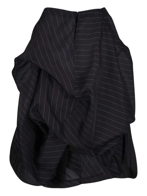 KHAITE Lou skirt - Black - zdjęcie produktu nr 2