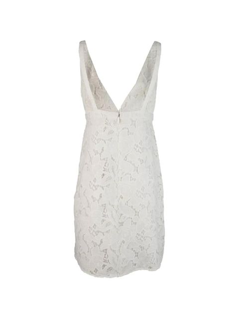 Michael Kors floral-lace V-neck dress - White - zdjęcie produktu nr 2