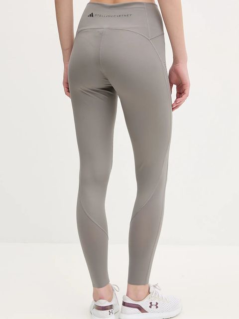 adidas by Stella McCartney legginsy treningowe TruePurpose Optime kolor szary gładkie JJ0129 - zdjęcie produktu nr 2