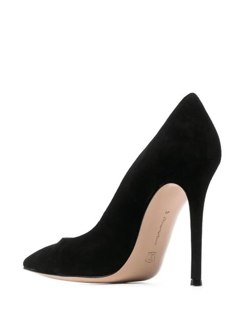 Gianvito Rossi Gianvito 105mm suede pumps - Black - zdjęcie produktu nr 2