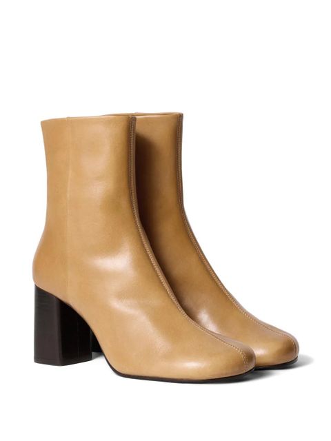LEMAIRE anatomic stitching leather boots - Neutrals - zdjęcie produktu nr 2