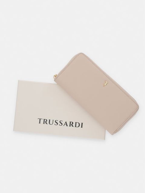 Trussardi portfel skórzany