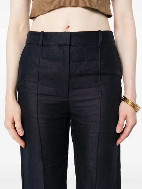 ZIMMERMANN Natura high-waist flared trousers - Blue