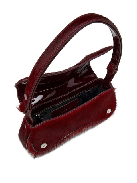 Diesel Play calf-leather clutch - Red