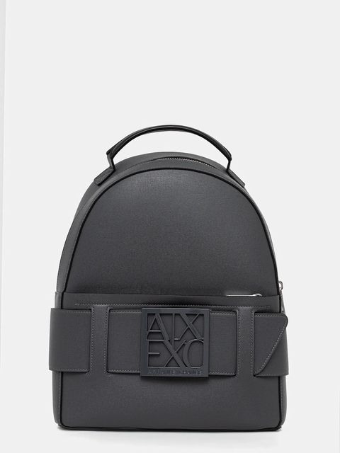 Armani Exchange plecak damski kolor niebieski mały gładki XW001204 AF13672 - zdjęcie produktu nr 1