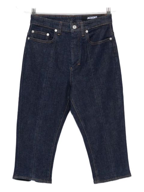 Jacquemus Le De-Nîmes panelled jeans - Blue - zdjęcie produktu nr 2