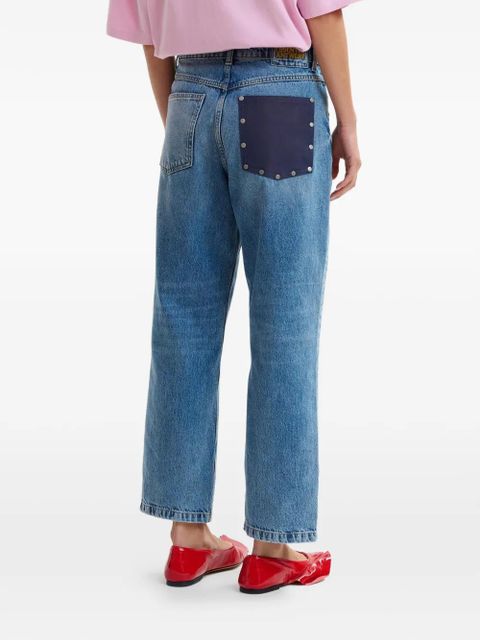 Essentiel Antwerp studded-pocket jeans - Blue