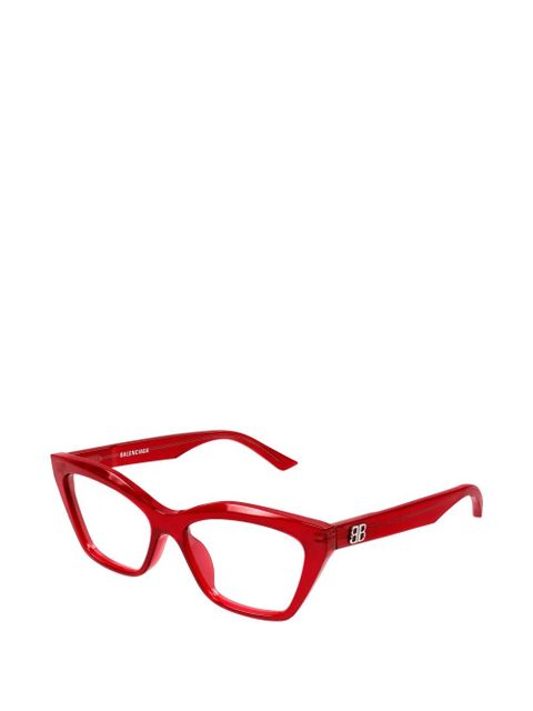 Balenciaga Eyewear cat-eye glasses - Red - zdjęcie produktu nr 2