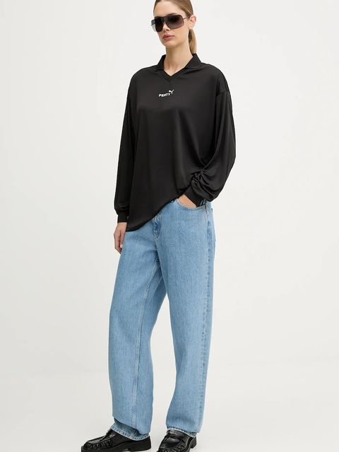 Puma longsleeve PUMA x FENTY kolor czarny 633786 - zdjęcie produktu nr 2