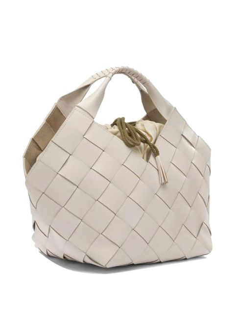 DRAGON DIFFUSION woven leather tote bag - Neutrals - zdjęcie produktu nr 2