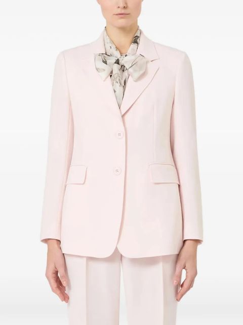 Max Mara notched linz jacket - Pink
