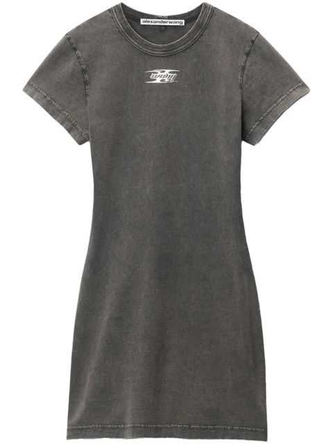 Alexander Wang Shrunken mini T-shirt dress - Grey - zdjęcie produktu nr 1