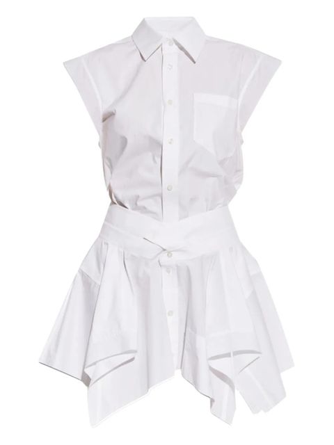 Alexander Wang button-front layered shirt dress - White - zdjęcie produktu nr 1