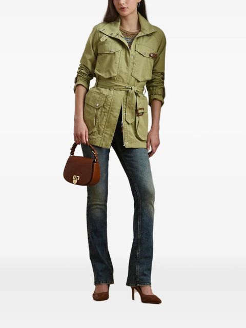 Lauren Ralph Lauren belted multi-pocket jacket - Green - zdjęcie produktu nr 2