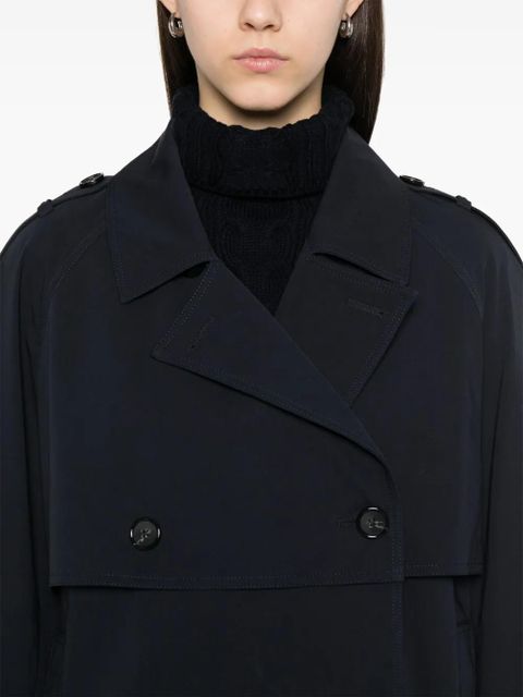 TOTEME cotton peacoat - Blue