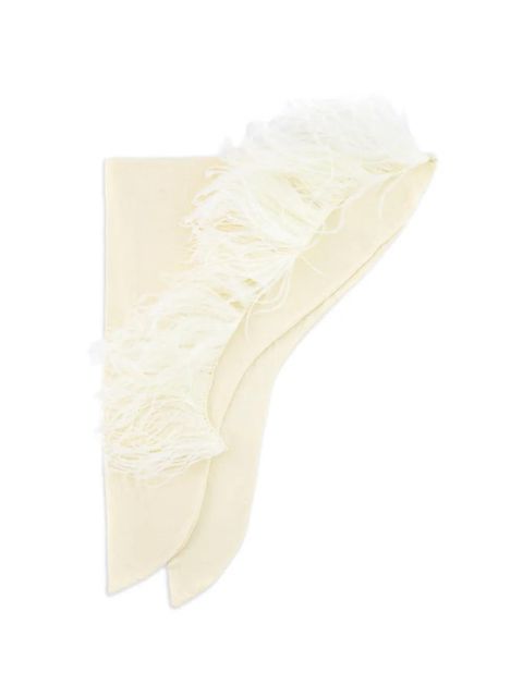 MANURÍ Sissy headscarf - Yellow - zdjęcie produktu nr 2