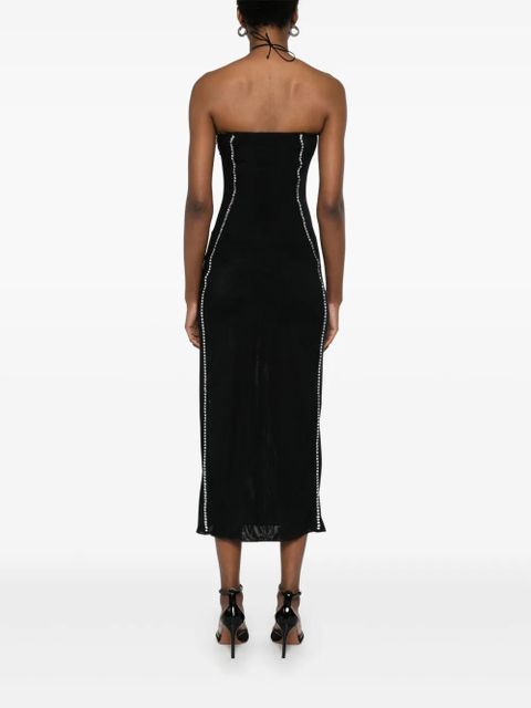Oséree Gem midi dress - Black