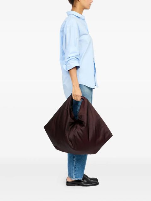 MM6 Maison Margiela Japanese leather tote bag - Brown - zdjęcie produktu nr 2