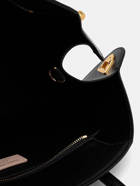 Coccinelle torebka skórzana TYLDE kolor czarny E1 U7K 18 02 01