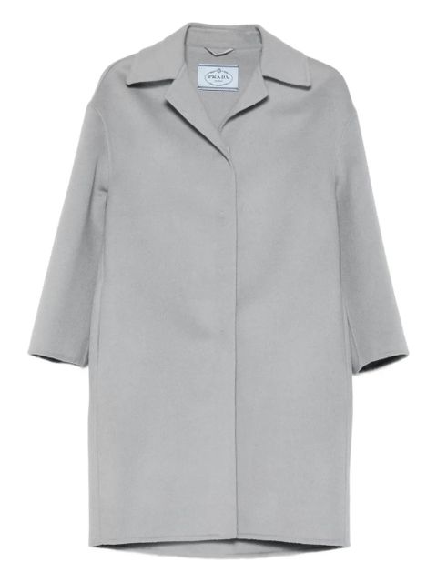 Prada single-breasted coat - Grey - zdjęcie produktu nr 1
