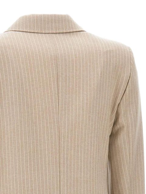 Max Mara Pucci pinstripe double-breasted blazer - Neutrals