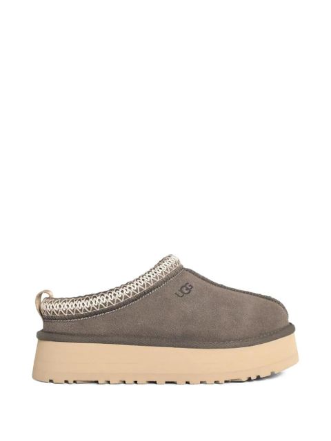UGG Tazz II braided-trim mules - Grey - zdjęcie produktu nr 1