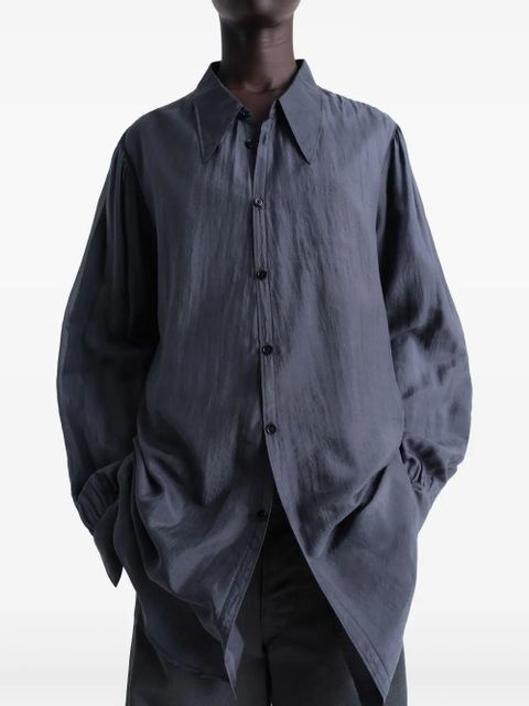 LEMAIRE pointed collar shirt - Grey