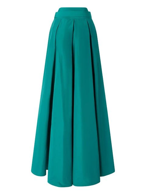 PINKO tie-waist pleated maxi skirt - Green - zdjęcie produktu nr 2