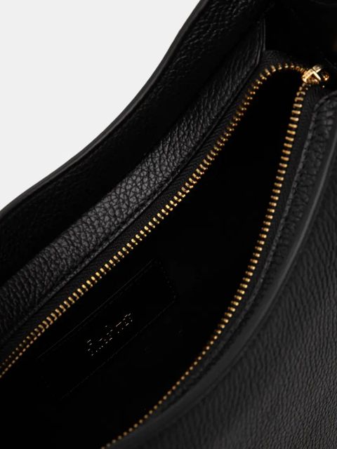 Furla torebka skórzana kolor czarny WB01489.BX0176.O6000