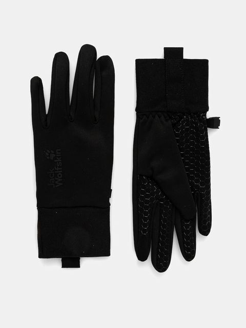 Jack Wolfskin rękawiczki EXTENSIVE kolor czarny A65234 - zdjęcie produktu nr 1