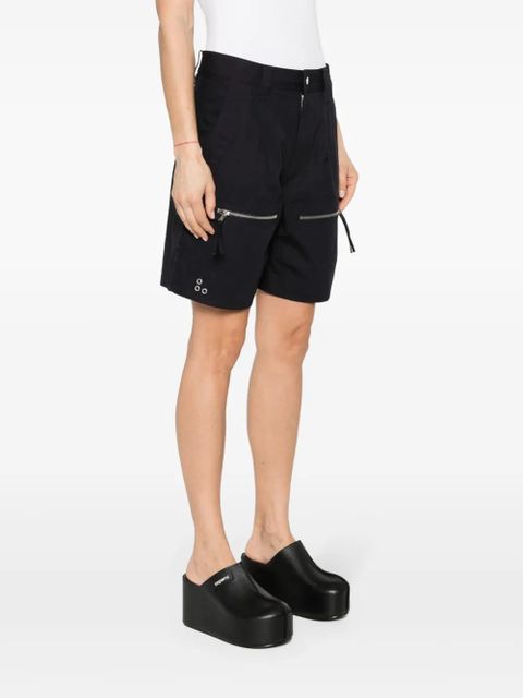 MARANT ÉTOILE Kynan cotton shorts - Black